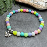 Bee Charm Bead Bracelet