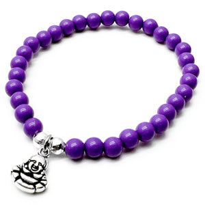 Buddha Charm Bracelet - Colour Choice