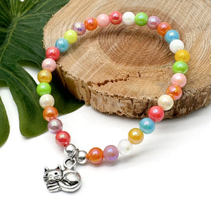 Kitty Cat Charm Bracelet