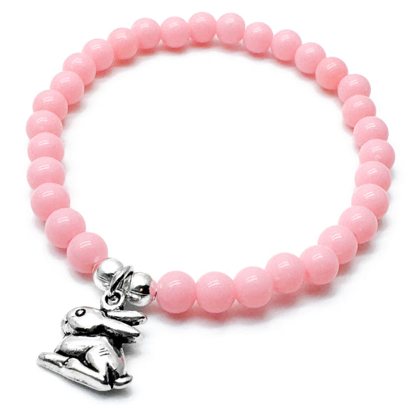 Bunny Rabbit Charm Bracelet - Colour Choice