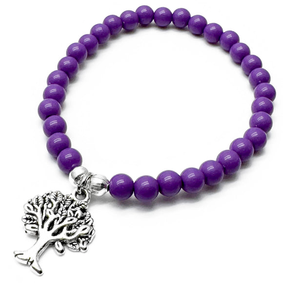 Tree of Life Charm Bracelet - Colour Choice