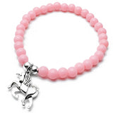 Unicorn Charm Bracelet - Colour Choice