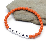 AUTISM Acrylic Letter Bead Bracelet