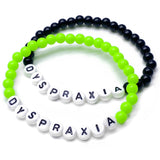 DYSPRAXIA Acrylic Letter Bead Bracelet