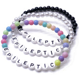EPILEPTIC Acrylic Bead Bracelet