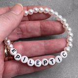 EPILEPTIC Acrylic Bead Bracelet