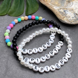 EPILEPTIC Acrylic Bead Bracelet