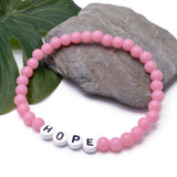 HOPE Acrylic Letter Bead Bracelet
