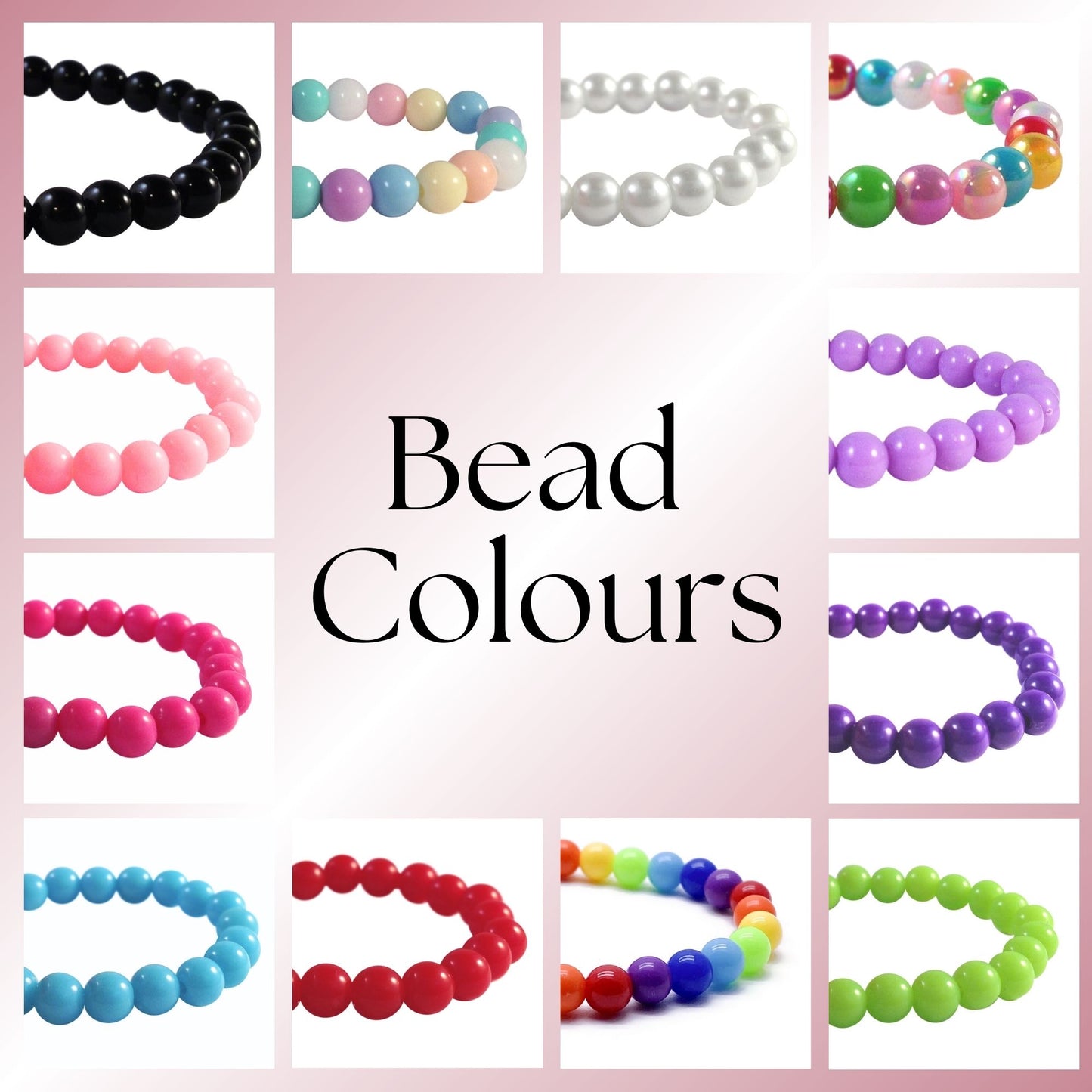 MISOPHONIA Medical Alert Bracelet - Acrylic Letter Beads