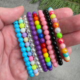 Horseshoe Charm Bracelet - Colour Choice