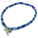 Hummingbird Seed Bead Anklet - Colour Choice