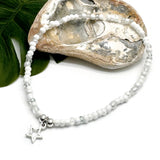 Small Star Seed Bead Anklet - Colour Choice