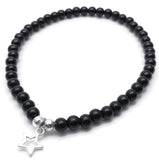 Small Star Acrylic Bead Anklet - Colour Choice