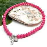 Hummingbird Acrylic Bead Anklet - Colour Choice