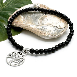 Tree of Life Acrylic Bead Anklet - Colour Choice