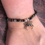 Spider Charm Bracelet - Colour Choice