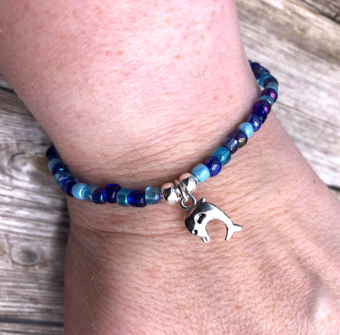 Dolphin Charm Bracelet - Colour Choice TT