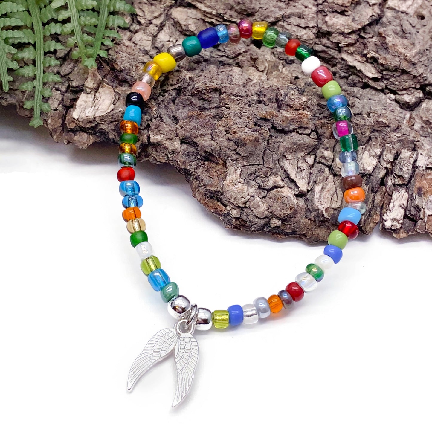 Angel Wings Charm Bracelet - Colour Choice TT