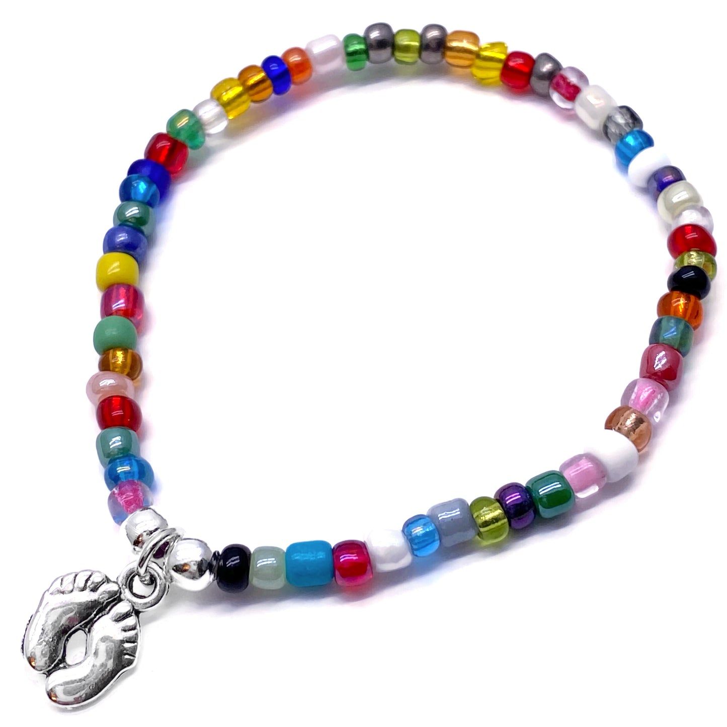 Baby Feet Charm Bracelet - Colour Choice TT