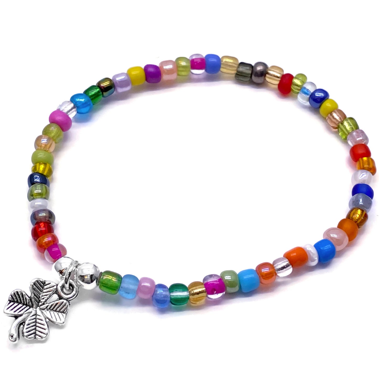 Lucky Clover Charm Bracelet - Colour Choice TT