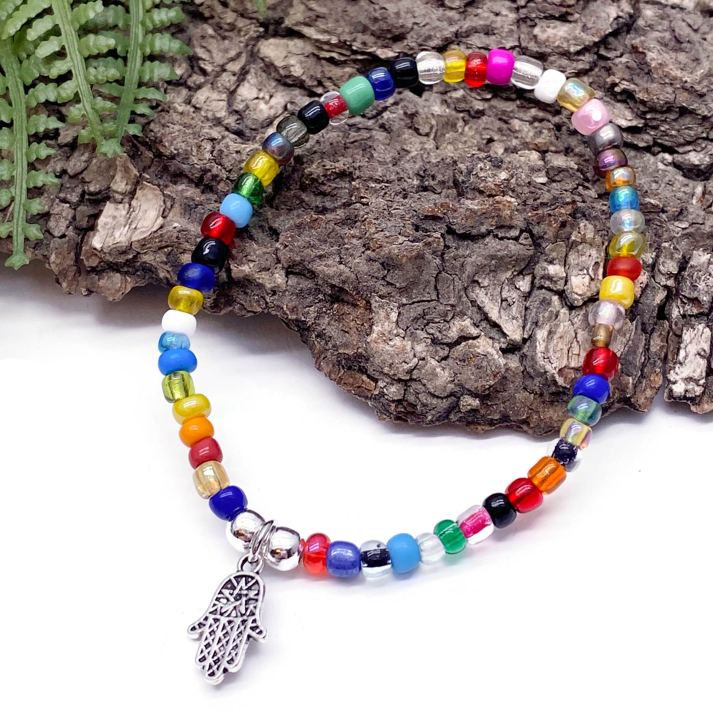 Hamsa Charm Bracelet - Colour Choice TT