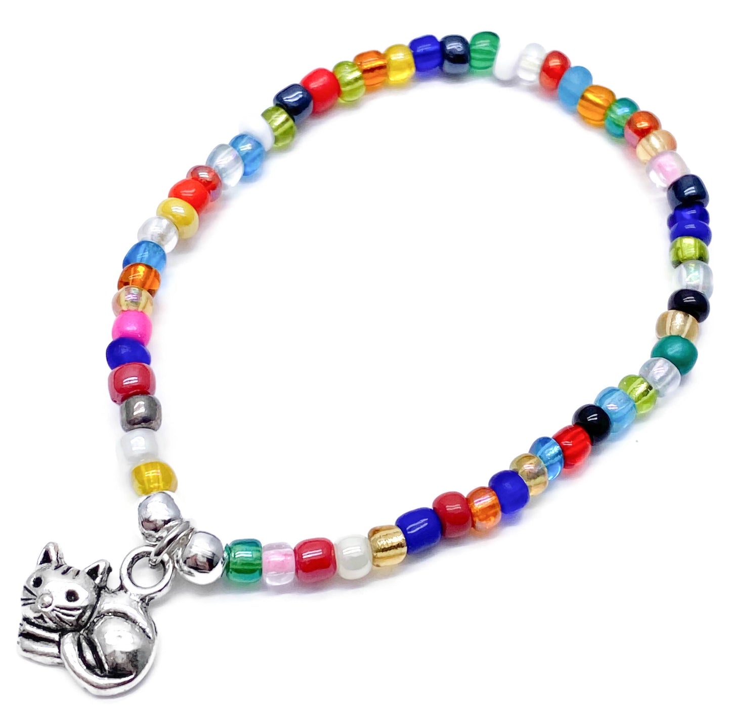 Kitty Cat Charm Bracelet - Colour Choice TT