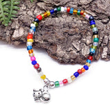 Kitty Cat Charm Bracelet - Colour Choice