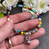 Puppy Dog Charm Bracelet - Colour Choice