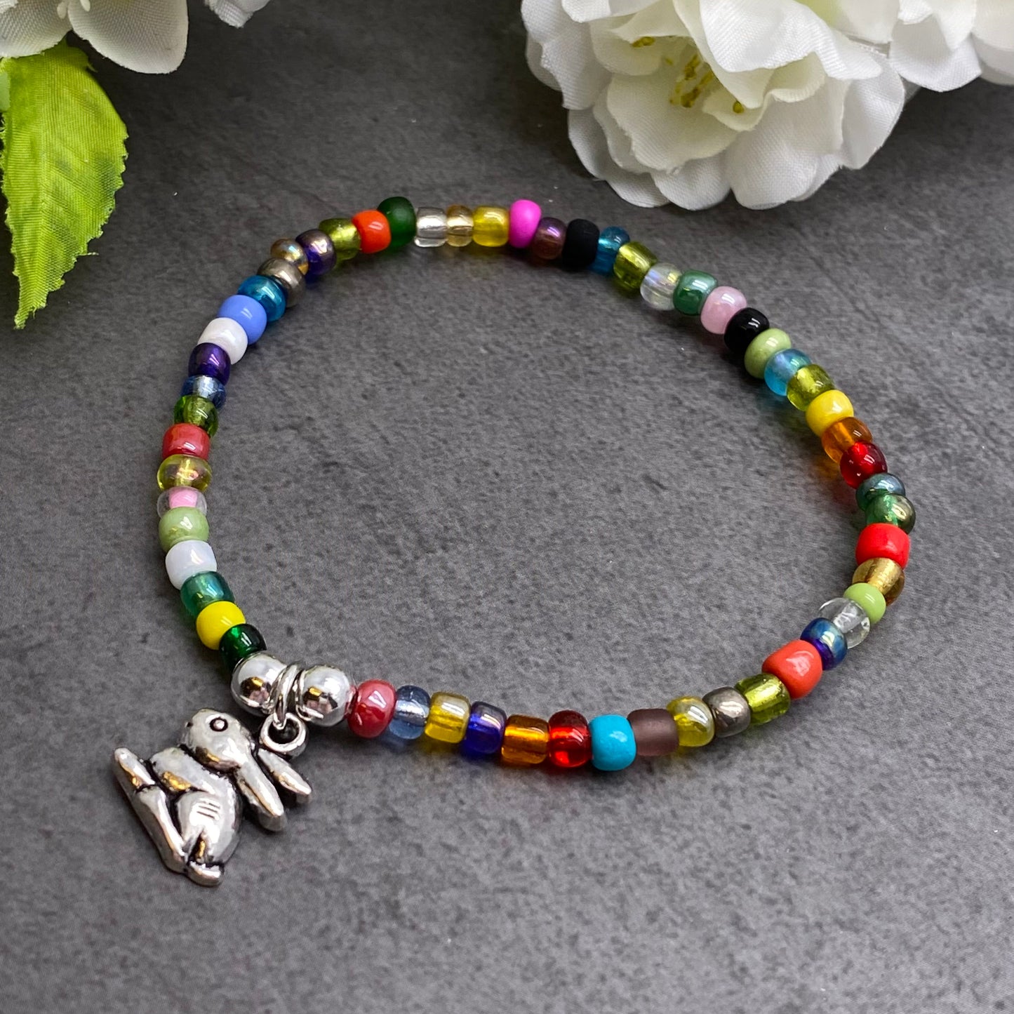 Bunny Rabbit Charm Bracelet - Colour Choice TT