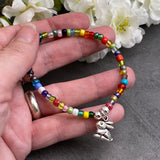 Bunny Rabbit Charm Bracelet - Colour Choice