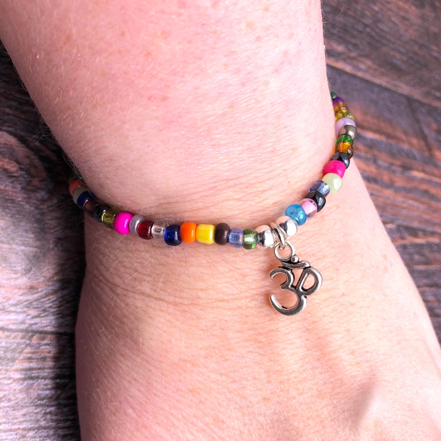 Ohm Charm Bead Bracelet - Colour Choice TT
