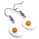 Fried Eggs Charm Earrings