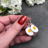 Fried Eggs Charm Earrings