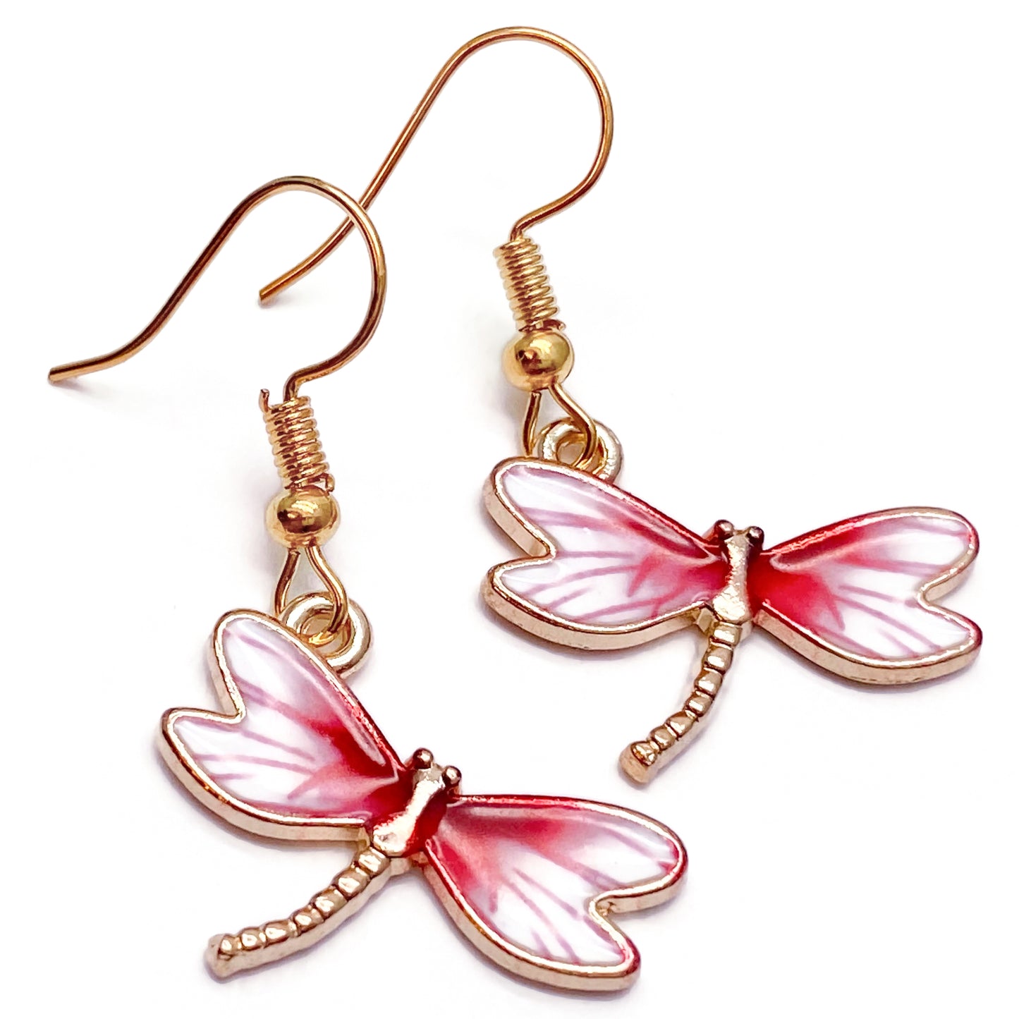 Dragonfly Charm Earrings