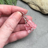 Baby Pink Gummy Bear Style Earrings