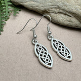 Celtic Knot Earrings, Irish Style Drop Earrings