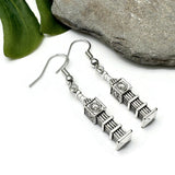 Big Ben Charm Earrings, London Landmark Clock