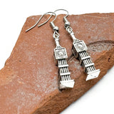 Big Ben Charm Earrings, London Landmark Clock