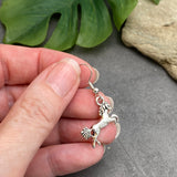 Horse Earrings, Cute Tibetan Silver Plated Charms