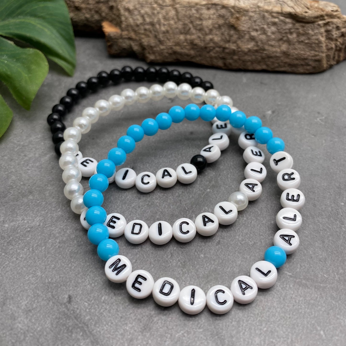 PERSONALISED Acrylic Bead Bracelet
