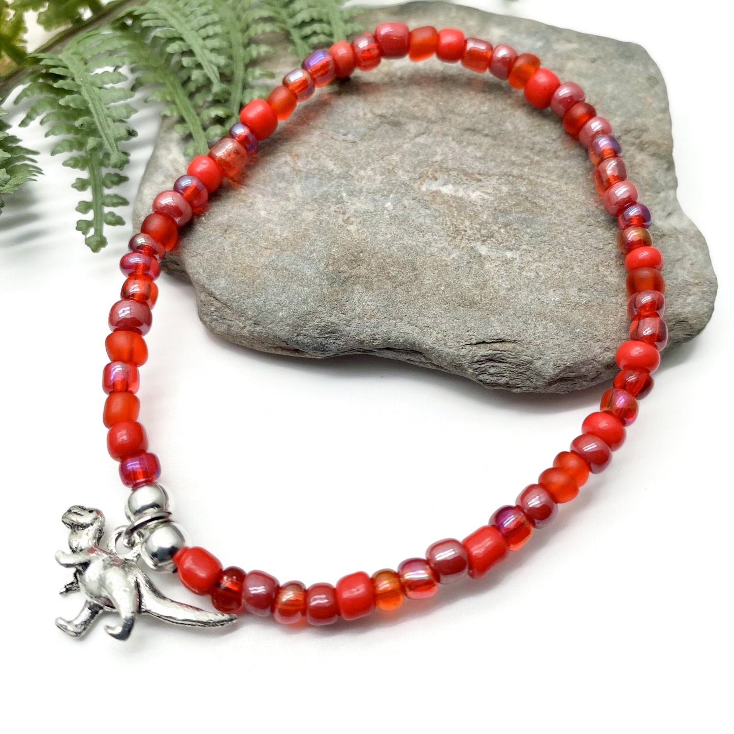 Dinosaur Charm Bracelet - Colour Choice TT