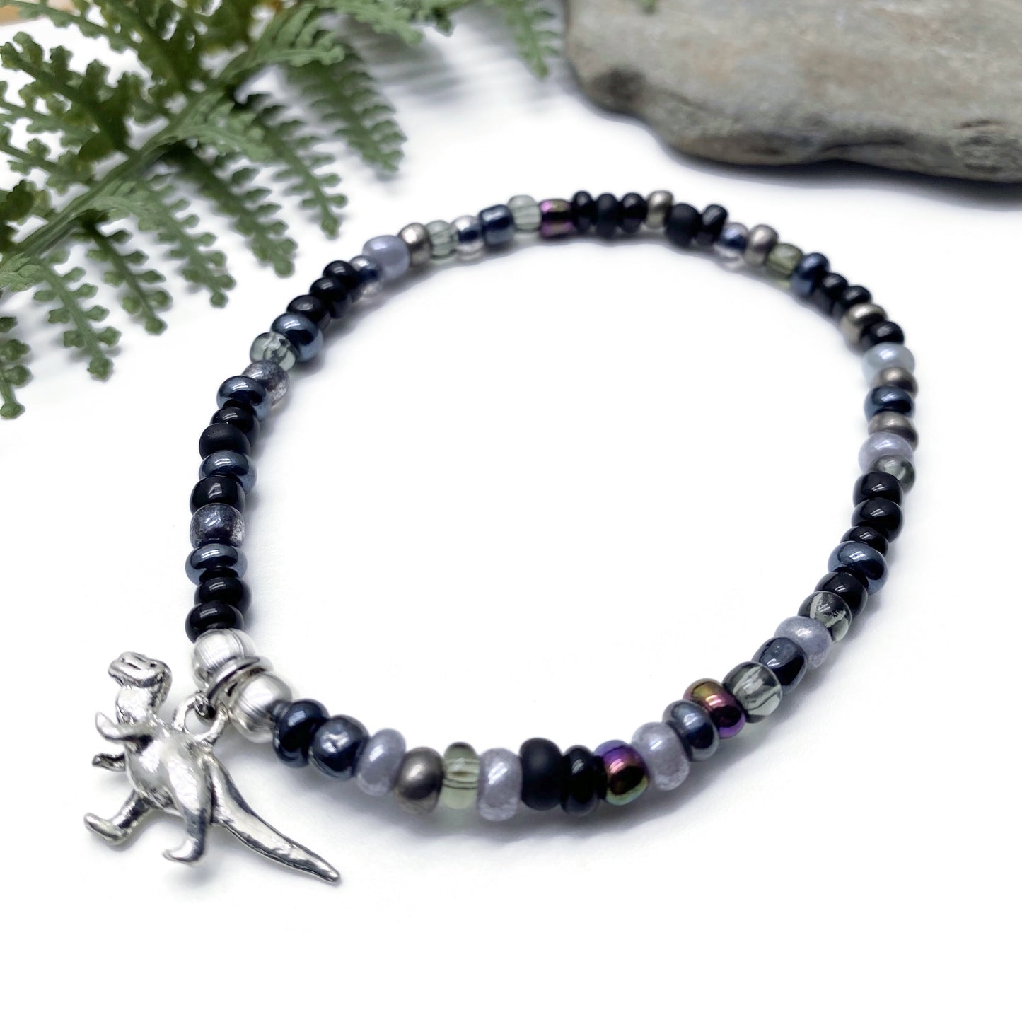 Dinosaur Charm Bracelet - Colour Choice TT