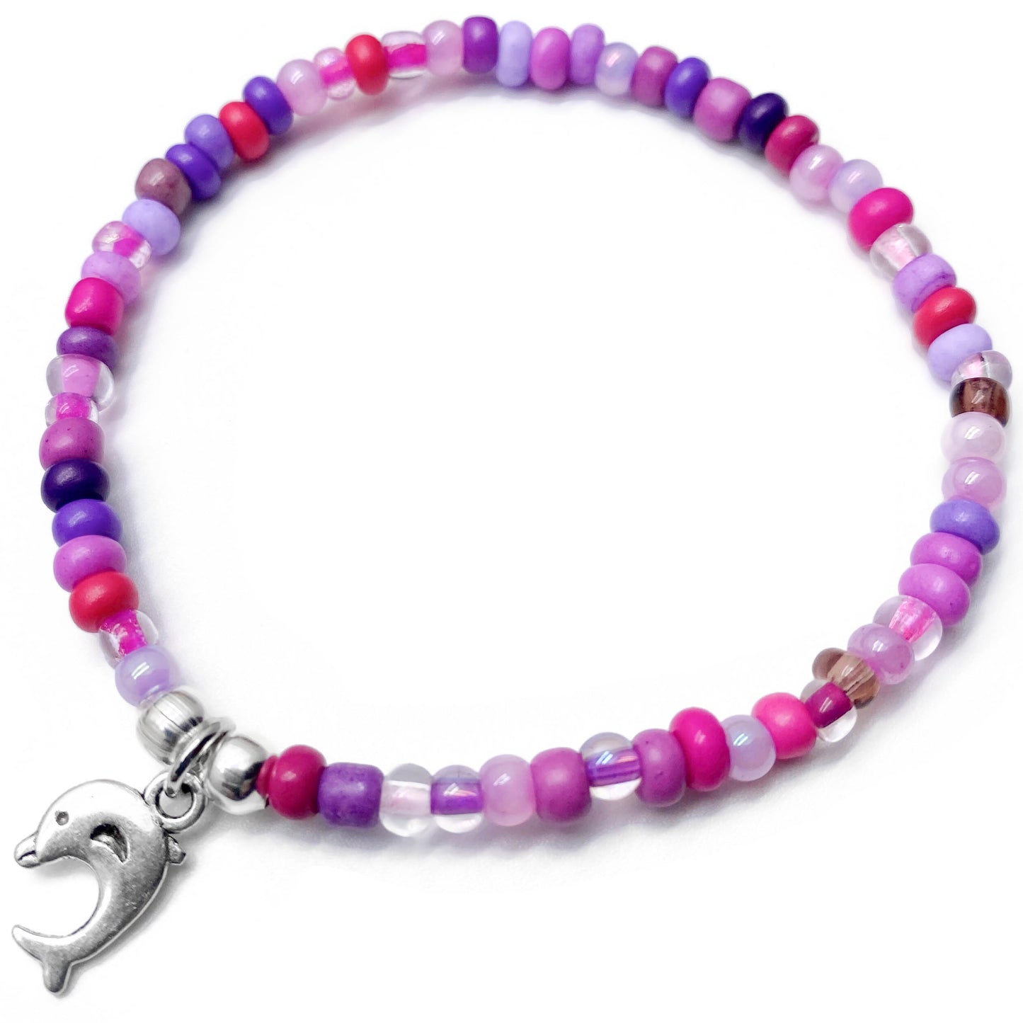 Dolphin Charm Bracelet - Colour Choice TT