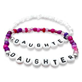 DAUGHTER Glass Seed Bead Bracelet