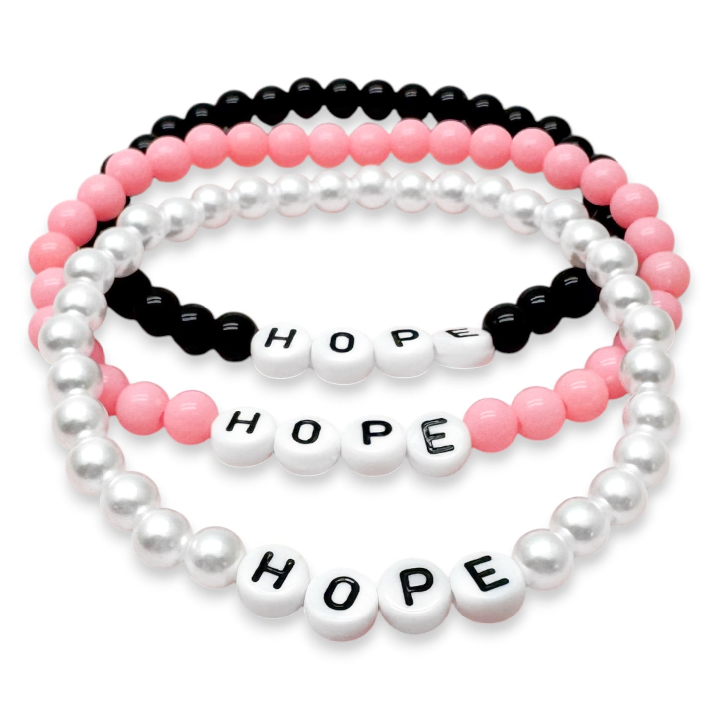 HOPE Inspirational Bracelet - Acrylic Letter Beads