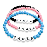 GAMER Acrylic Letter Bead Bracelet