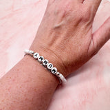 MUMMY Glass Seed Bead Bracelet