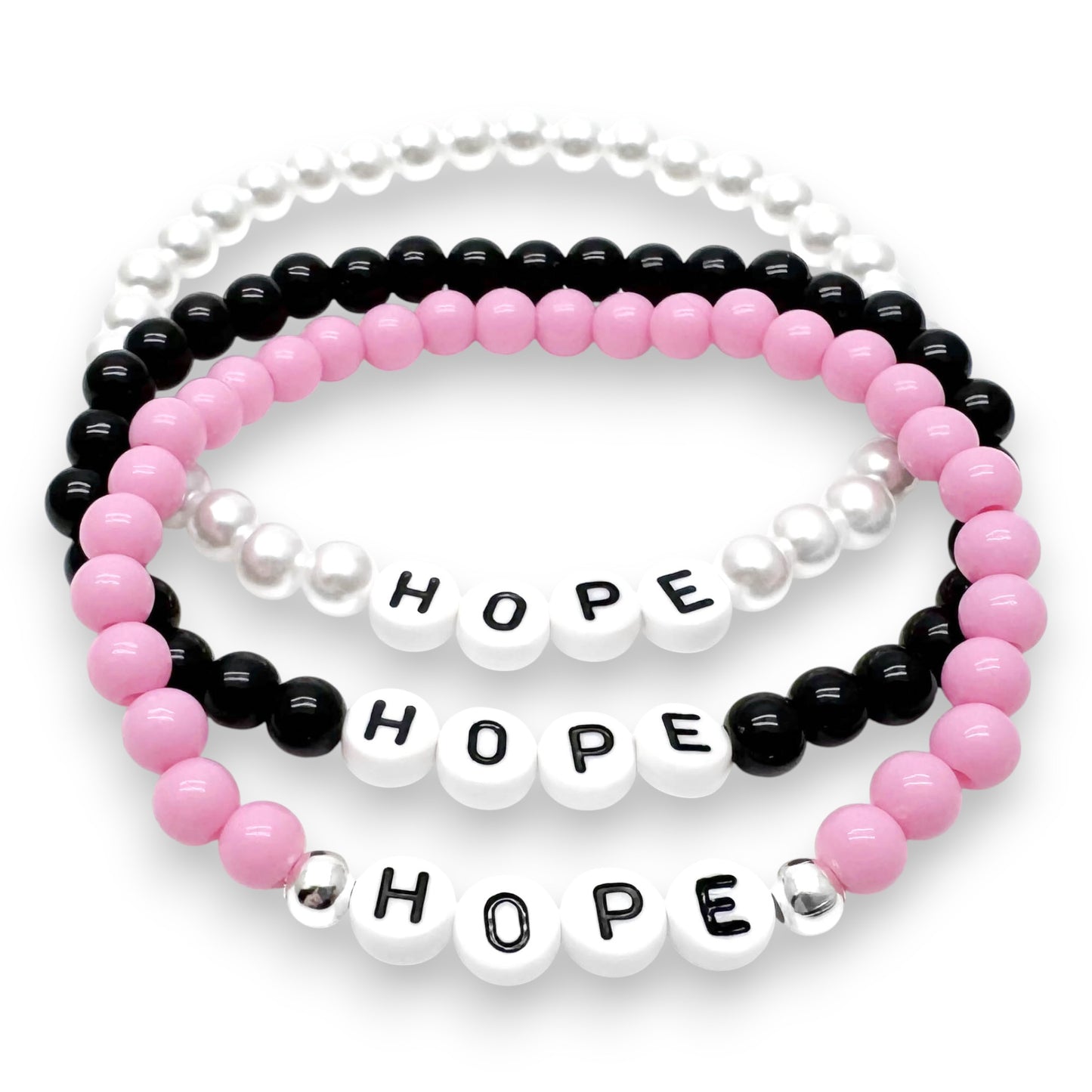 HOPE Inspirational Bracelet - Acrylic Letter Beads