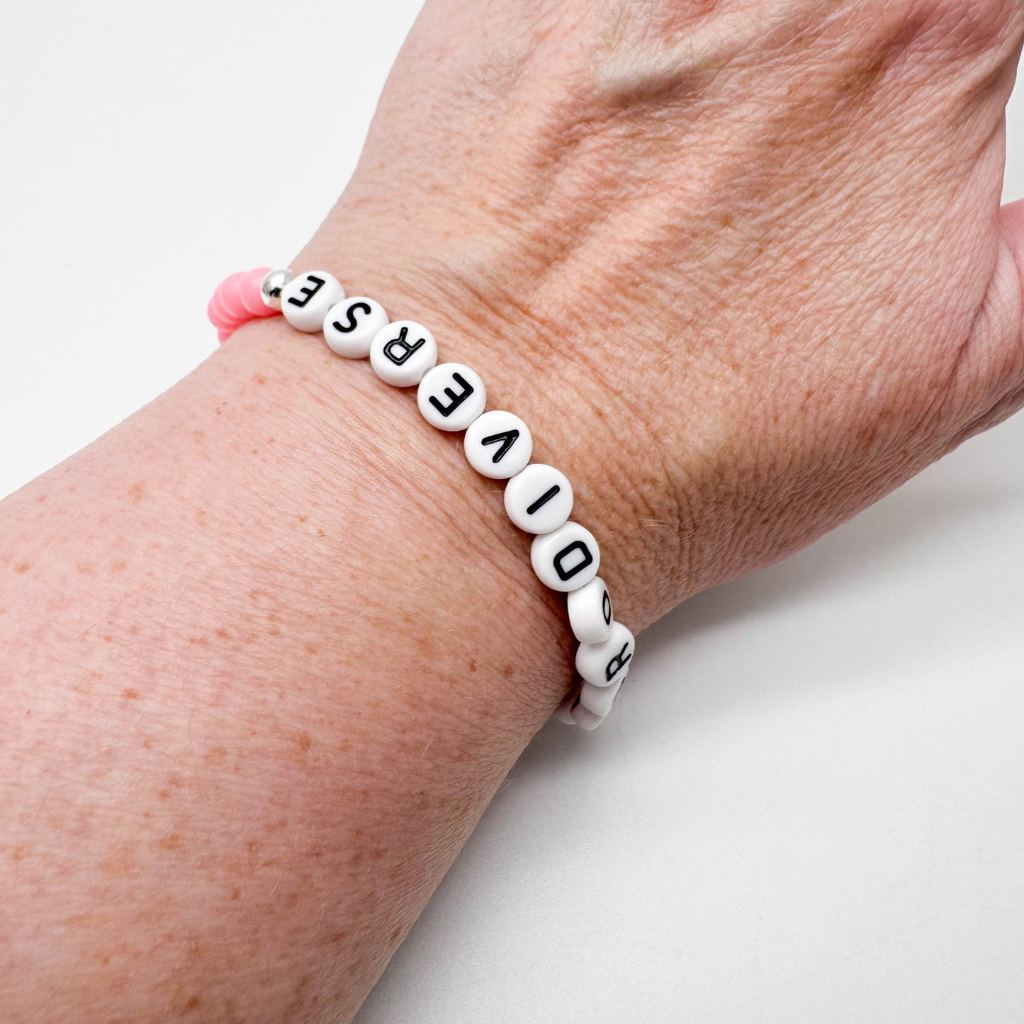 NEURODIVERSE Medical Alert Bracelet - Acrylic Letter Beads