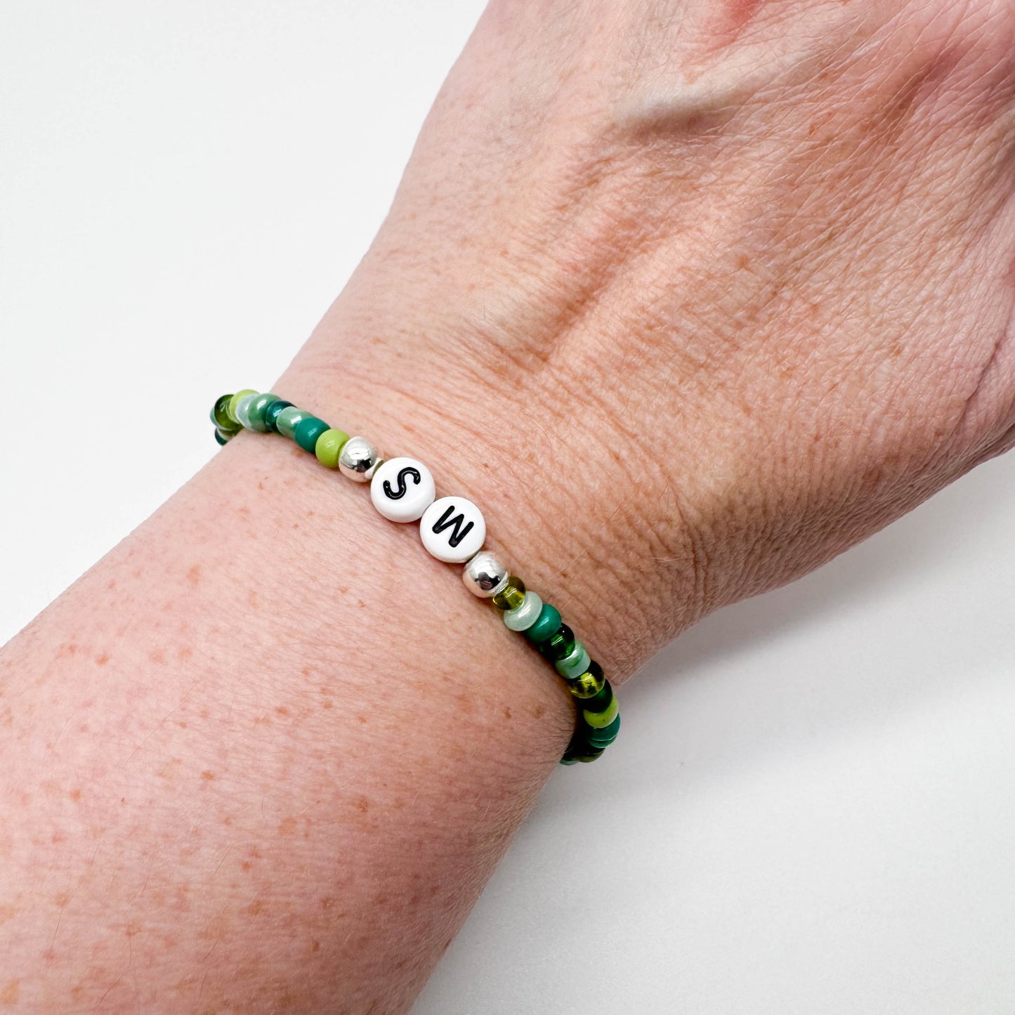 MS Medical Alert Bracelet - Glass Seed Beads